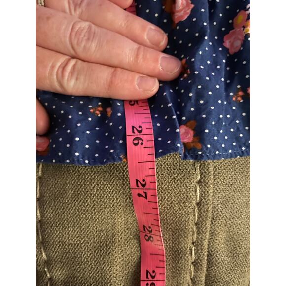 Matilda Jane size XL Floral Polka Dot Ruffle Trim Long Sleeve Peplum Blouse - Picture 11 of 11